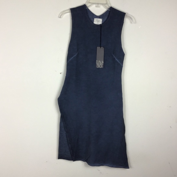 Tina +Jo Super Soft Dress+Top With Side Slit. - Picture 1 of 8